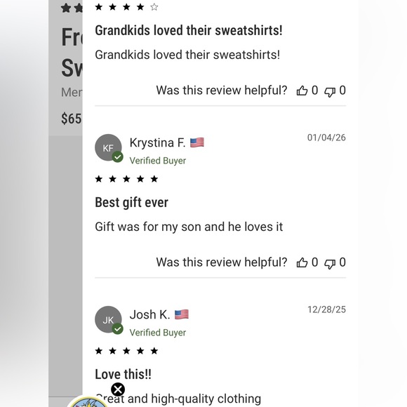 Like new GOAT USA size M Men's Gray Hoodie with Americana Goat Embroidered Patch - Picture 12 of 13